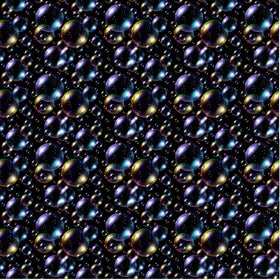 Rainbow Soap Bubbles - Adhesive Vinyl