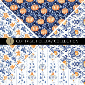 Cottage Hollow precut Vsplit 12x12 vinyl sheet 2 Designs