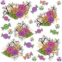 Cute Halloween UV DTF Decal Sheets-4 Design Options