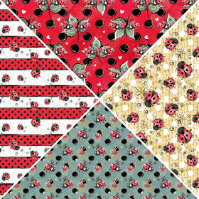 Cute Ladybugs Vsplit Precut Vinyl