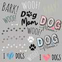 Cute Dogs collection UV DTF Decal Sheets- 2 Design Options