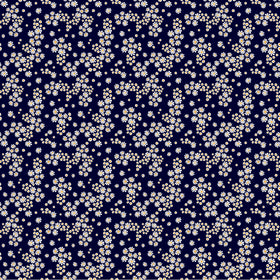 Daisies On Blue - Adhesive Vinyl