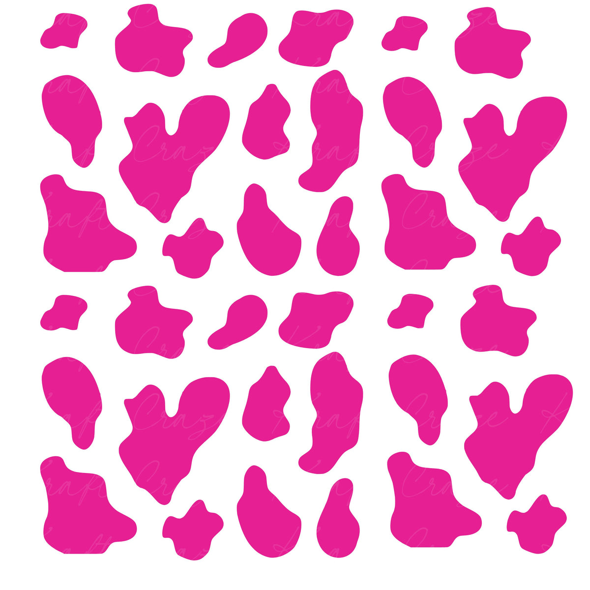 Cow Spots UV DTF Decal sheet-9 Designs available 10x10 sheets