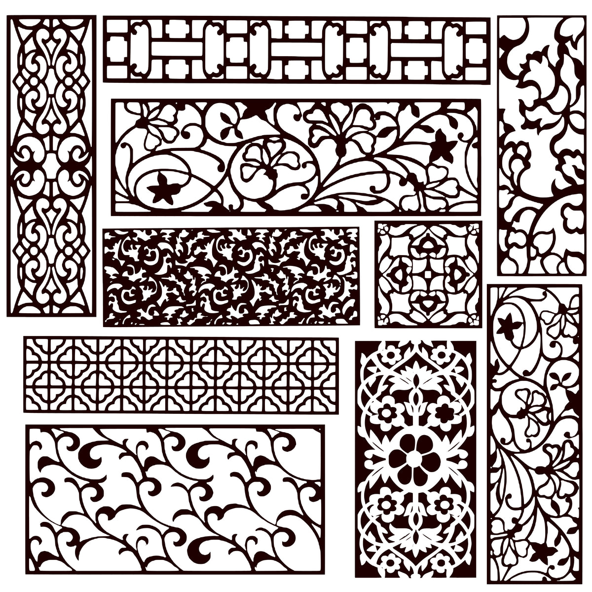 Decorative Panels UV DTF Decal sheets- 2 color options