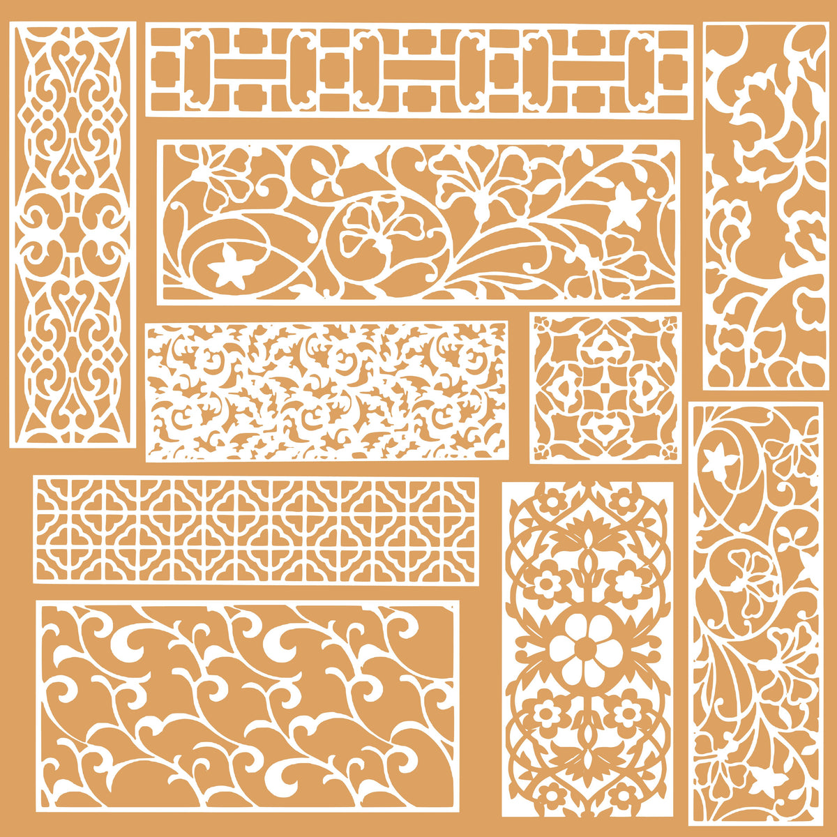 Decorative Panels UV DTF Decal sheets- 2 color options