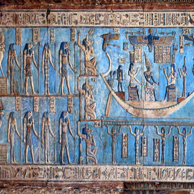 Dendarah Hieroglyphic Carving - Adhesive Vinyl