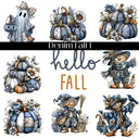Denim Fall Collection UV DTF Decal Sheets-2 Designs