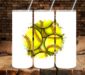 Softball Patches uv dtf- 3 sizes