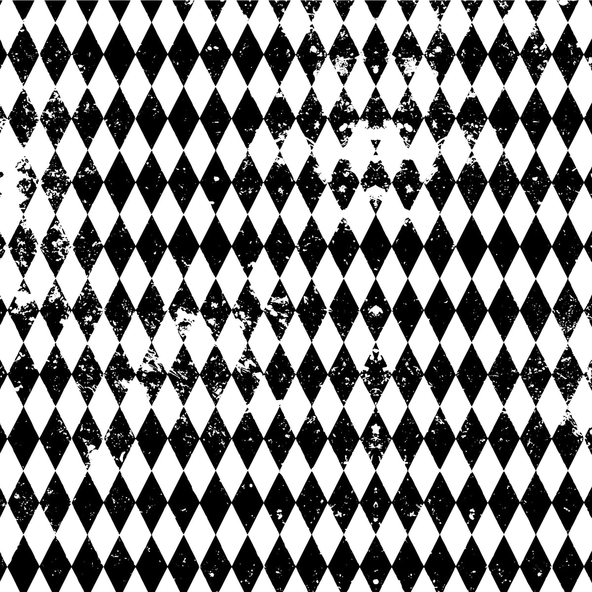 Distressed Harlequin UV DTF Decal sheets- 10x10 sheet 13 color  options