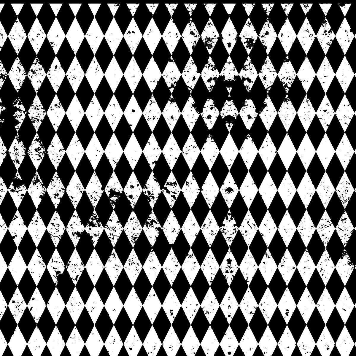 Distressed Harlequin UV DTF Decal sheets- 10x10 sheet 13 color  options