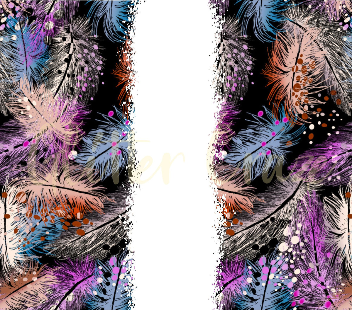 Purple Feather wrap downloads
