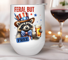 Feral but free UV DTF Decals