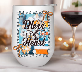 Bless your heart UV DTF Decals