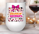 Drunkin Grownups bow frame UV DTF Decals