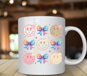 Smiley Bow UV DTF Decals
