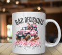 Bad Decisions UV DTF Decals