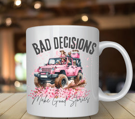 Bad Decisions UV DTF Decals