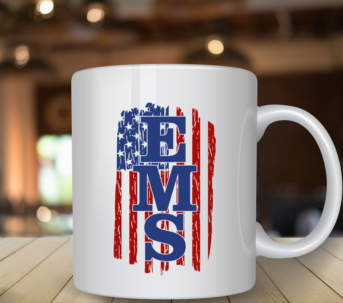 EMS FLag UV DTF Decals