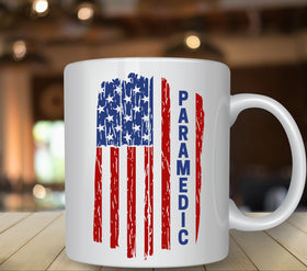 Paramedic Flag UV DTF Decals