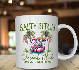 Salty Bitch Social Club UV DTF Decals
