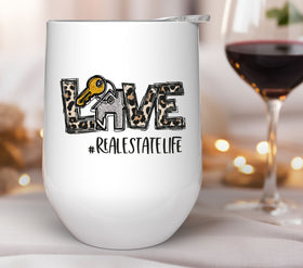 Real estate life UV DTF Decals