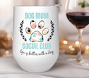 Dog Mom Social Club UV DTF Decals