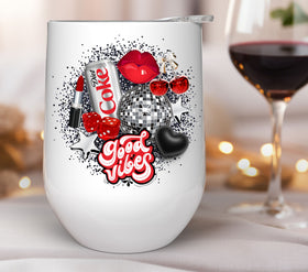 Good vibes Diet Coke UV DTF Decals