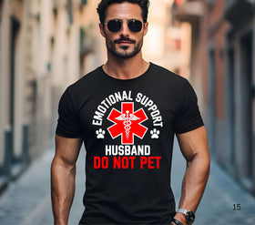 Emotional support husband #1 DTF Transfers