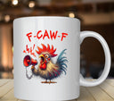F-CAW-F Rooster UV DTF Decals
