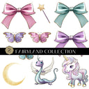 Fairyland Collection UV DTF Decal Sheets 3 Designs