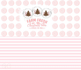 Farm Fresh Pink Wrap for 20oz straight