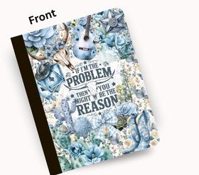 If I'm the problem vinyl composition notebook wrap