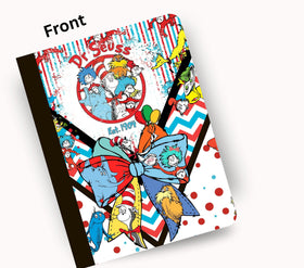Seuss since 1904 vinyl composition notebook wrap
