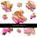 Gilded Ink UV DTF Decal Sheets 5 Designs