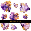 Gilded Ink UV DTF Decal Sheets 5 Designs