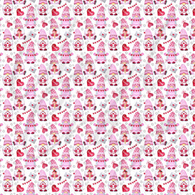Gnome Love Letters Adhesive Vinyl