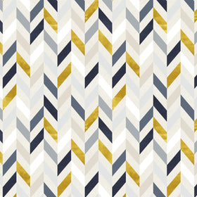 Gold And Silver Tangram - Adhesive Vinyl