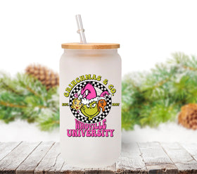 Grinchmas & Co. Pink UV DTF Decals