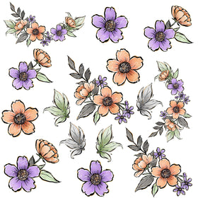 Halloween Mermaid UV DTF Decal Sheets-4 Design Options