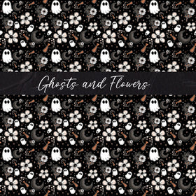 Ghosts and Flowers 12x12 vinyl sheet