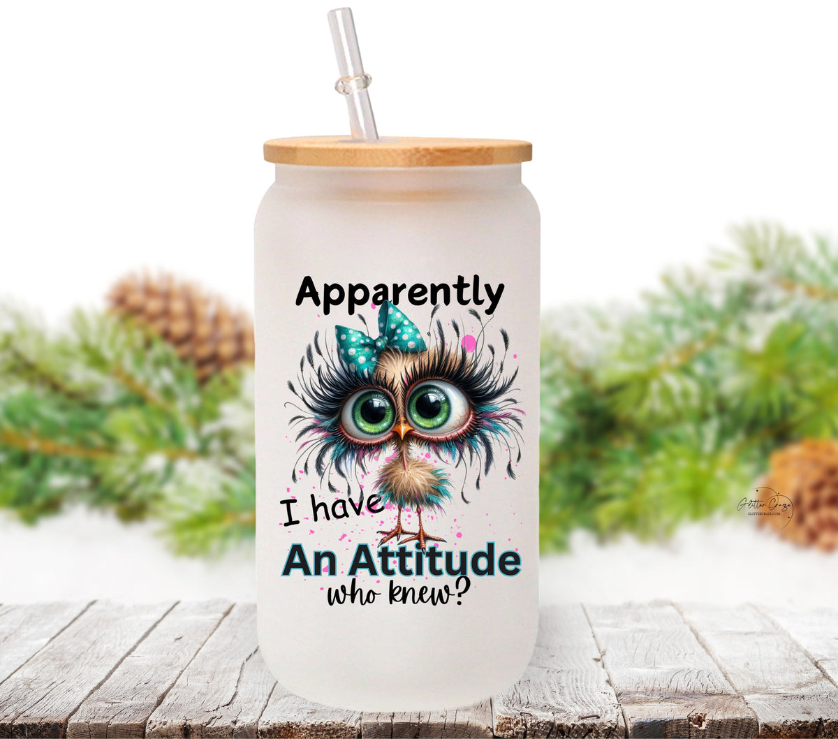 Apparently I have an attitude UV DTF Decals