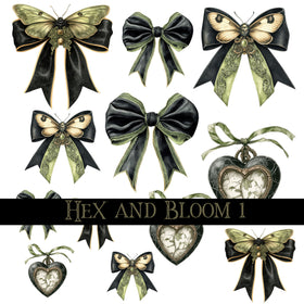 Hex and Bloom Collection Decal sheets- 8 styles