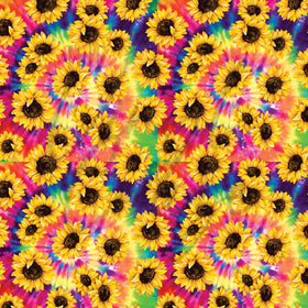 Hippie Sunflowers - Adhesive Vinyl