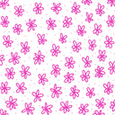Doodle Flowers UV DTF Decal sheets- 10x10 sheet 10 color  options