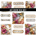 Just Breathe UV DTF Decal Sheets