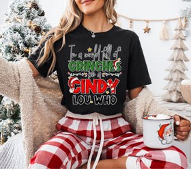 In a world full of Grinches be a Cindy Lou DTF Transfers