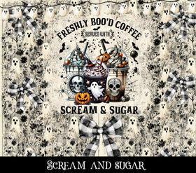 Scream and Sugar Vinyl tumbler wraps