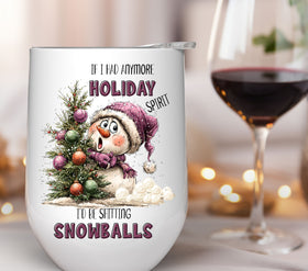 Holiday Spirit UV DTF Decals