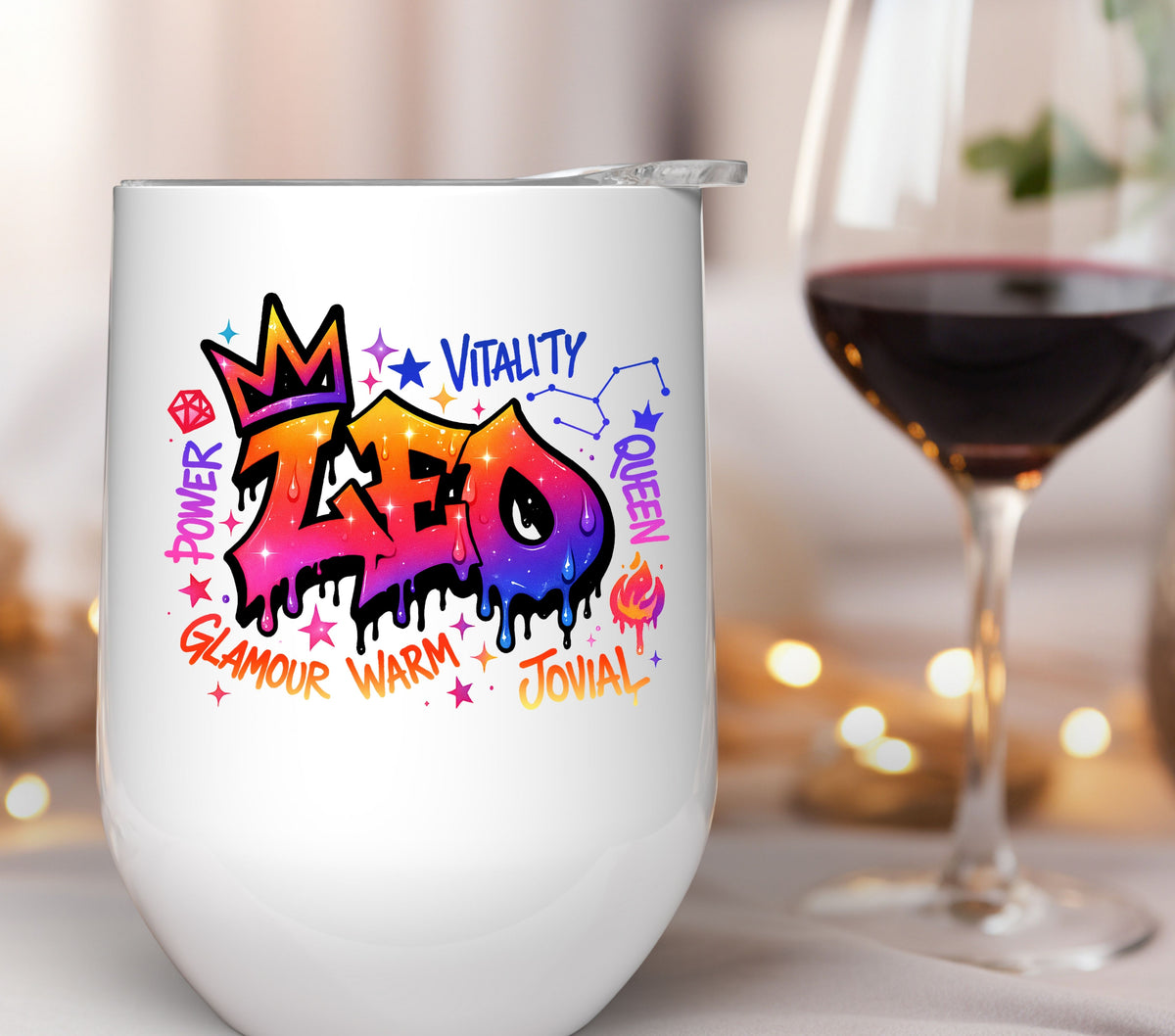 Graffiti Zodiac Signs UV DTF Decals- 12 Designs