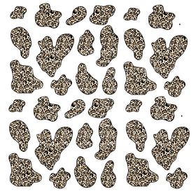 Cow Spots UV DTF Decal sheet-9 Designs available 10x10 sheets